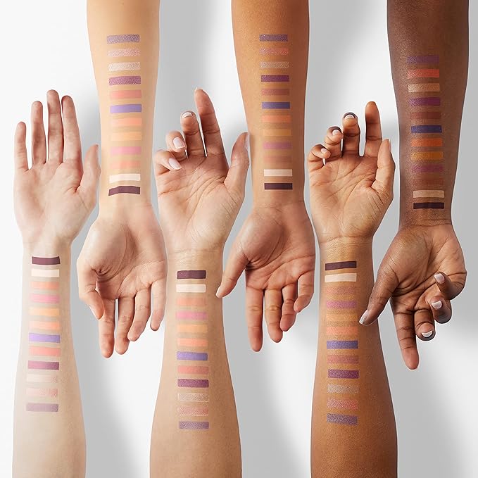 Shimmer Matte Makeup Eyeshadow Palette Professional 18 Colors High Pigmented Warm Neutral Metallic Blendable Creamy Eye Shadow Pallet Set