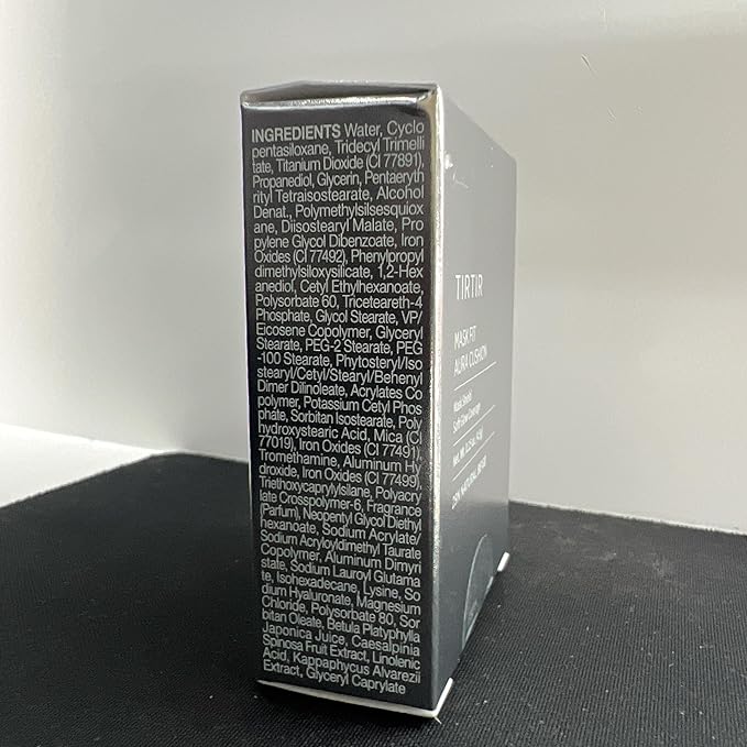 [*Mini Size*] TIRTIR Aura Glow Silver Cushion | Korean Cushion Foundation, (#29N Natural Beige, 0.15 Fl Oz)