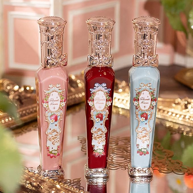 Flower Knows Strawberry Rococo Cloud Lip Cream,Long Lasting Rosy Coral Matte Lipstick,Hydrating Lip Stain,Transfer & Smudge Proof Velvet Liquid Lipstick for Girls&Women,0.12 Fl Oz(S02 Peachy Milk)