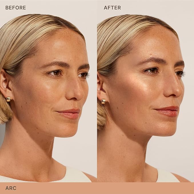 ILIA - Lightshift Cream Highlighter | Non-Comedogenic, Long-Lasting, Vegan, Cruelty-Free | Weightless, Seamless, Silky Highlighter (Arc - Peachy Gold, 0.27 oz | 7.8 g)