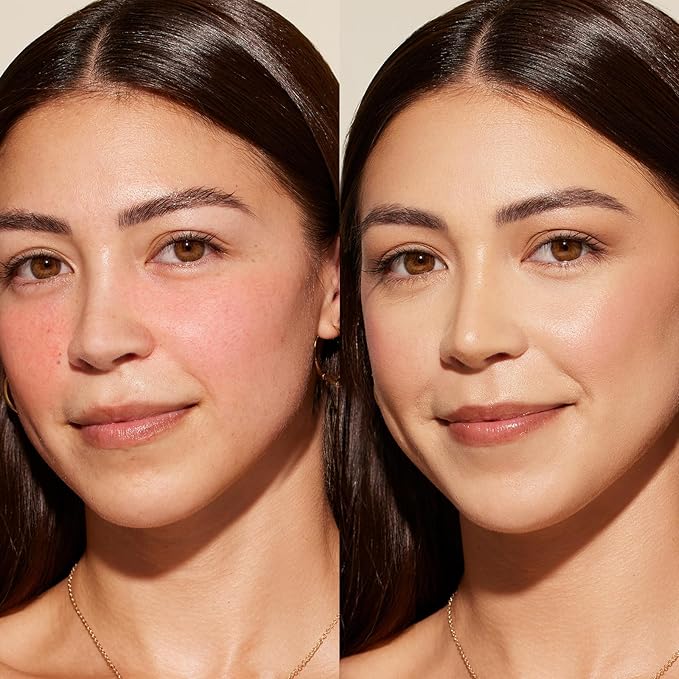 CC Cream for Older Women, CC Cream Self Adjusting for Mature Skin, Color Corrector & Lightweight, Satin Skin & Breathable, Suitable for All Skin Types, Pack of 2 (Natural)