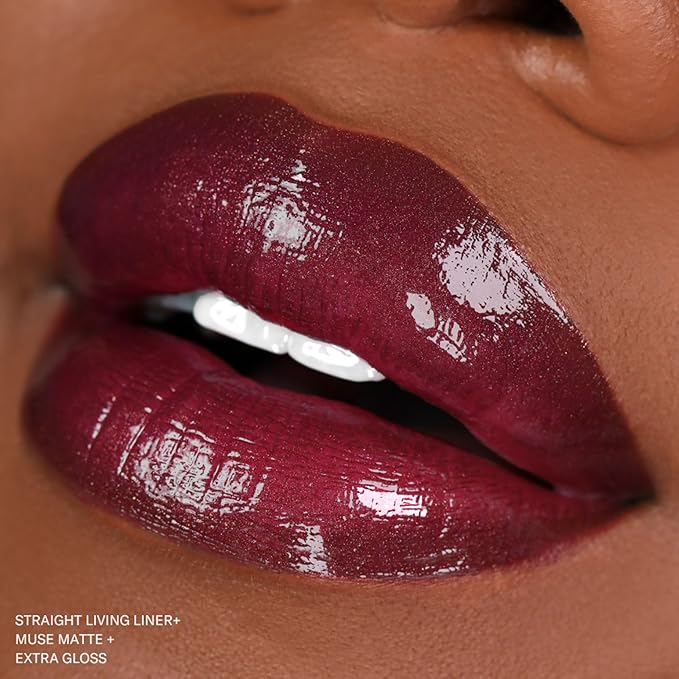 The Lip Bar - Nonstop Liquid Matte Lipstick, Muse (Deep Berry) - High Pigment - One Swipe - Long Lasting - Jojoba Oil, Vitamin E - Vegan & Cruelty Free - Makeup & Cosmetics - .24 fl oz