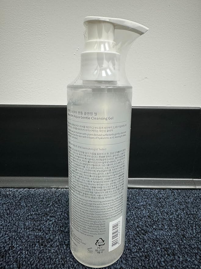 ROVECTIN Calming Lotus Water Cream (2.1 fl.oz, 60ml) Moisturizer + Aqua Cleansing Gel (5.9 fl. oz, 175ml) pH| Bundle [2 Pack]