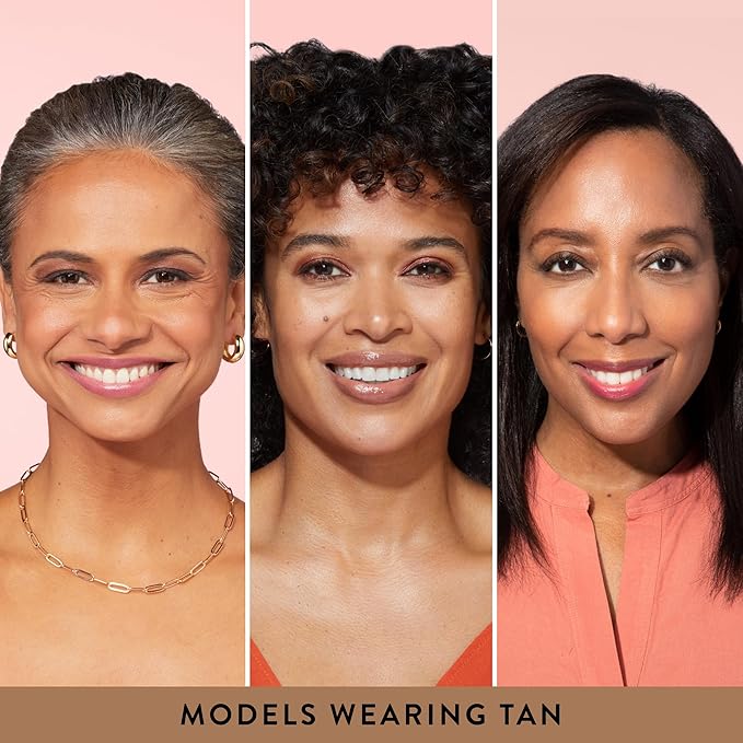 LAURA GELLER NEW YORK Baked Balance-N-Glow Illuminating Foundation - Tan - Buildable Sheer to Light Coverage - Satin Finish