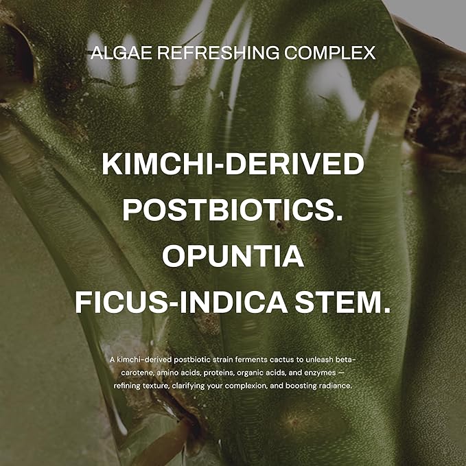 Whamisa Organic Cactus Magic Serum, Anti-Wrinkle & Brightening, Rejuvenation, Strengthen Skin Barrier, Probiotics, Hydrating, Facial Ampoule, Pore Refining (32ml)