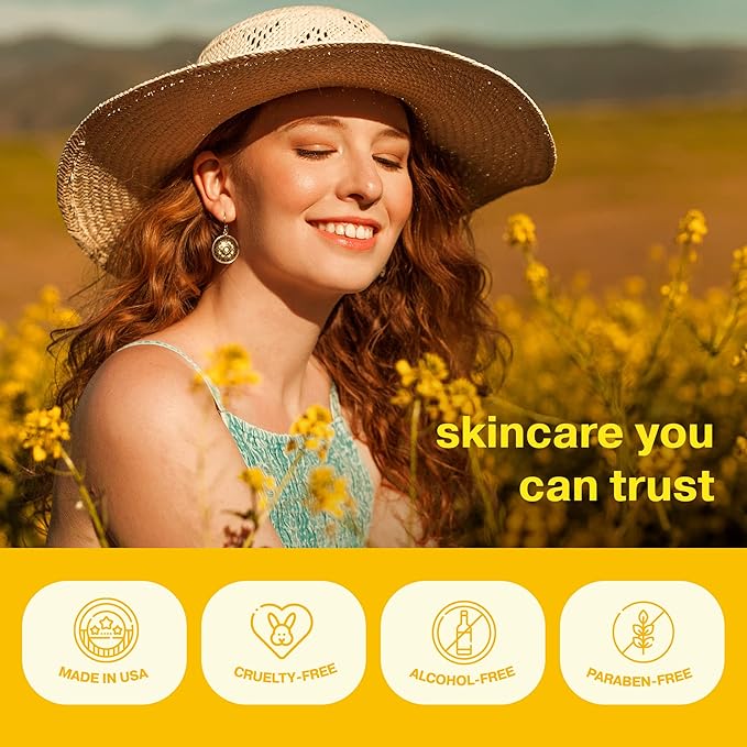 Double Size (2oz), 20% Vitamin C Serum for Face, Hyaluronic Acid, Vitamin C for Face Serum for Women