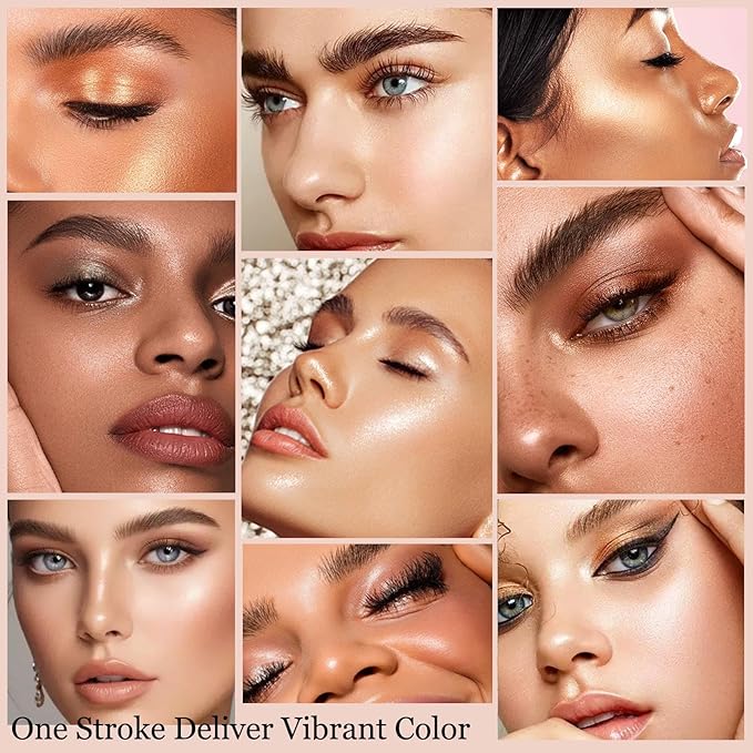 Blue Eyeshadow Stick Blendable Cream Eyeshadow Waterproof Long Lasting High Pigmented eyeshadow Pencil, Hypoallergenic Nude Eye Shadow Stick (20# Periwinkle Matte)