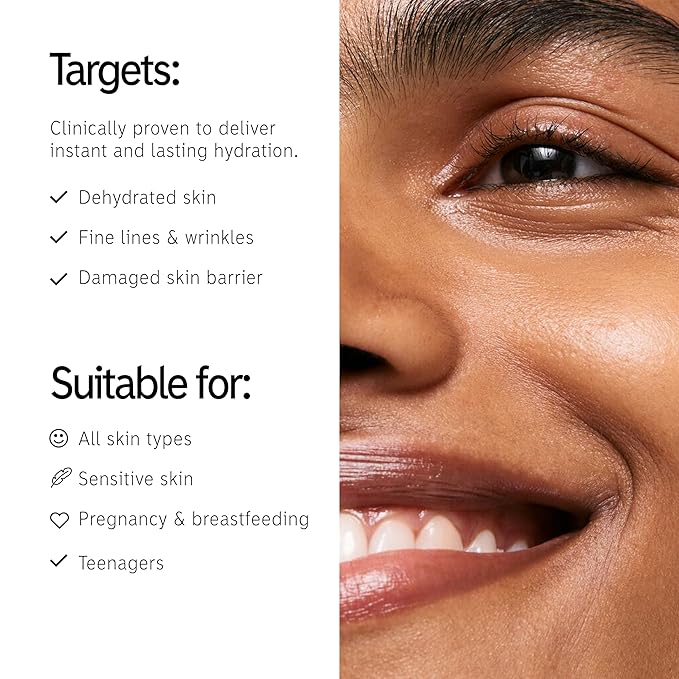 The INKEY List 2% Hyaluronic Acid Face Serum 2 FL/60ml, Hydrating Skincare, Combats Dry Skin, Vegan Friendly, Suitable For All Skin Types