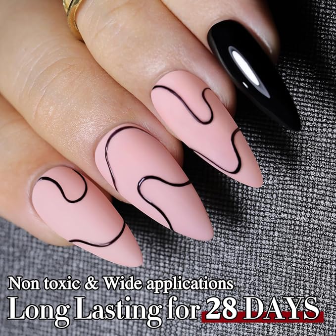 Double Rhythm 15ML Gel Nail Polish Pure Sheer Same Color Same Bottle Soak Off Gel Polish Art Manicure Salon DIY at Home for Women (Baby Pink-A1334)