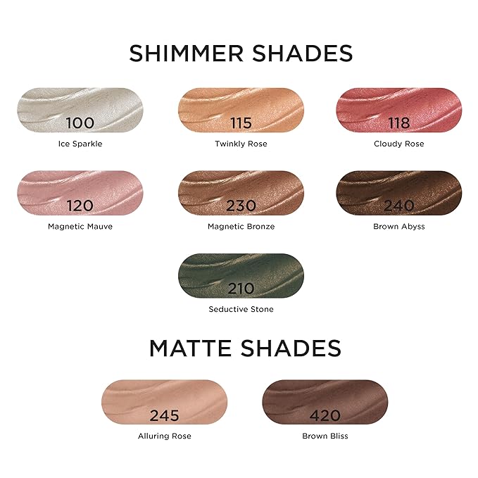 L'Oreal Paris Makeup Le Shadow Stick Eyeshadow, Blendable, Smudge-Resistant, Cream Eyeshadow, Magnetic Bronze, 0.05 Oz