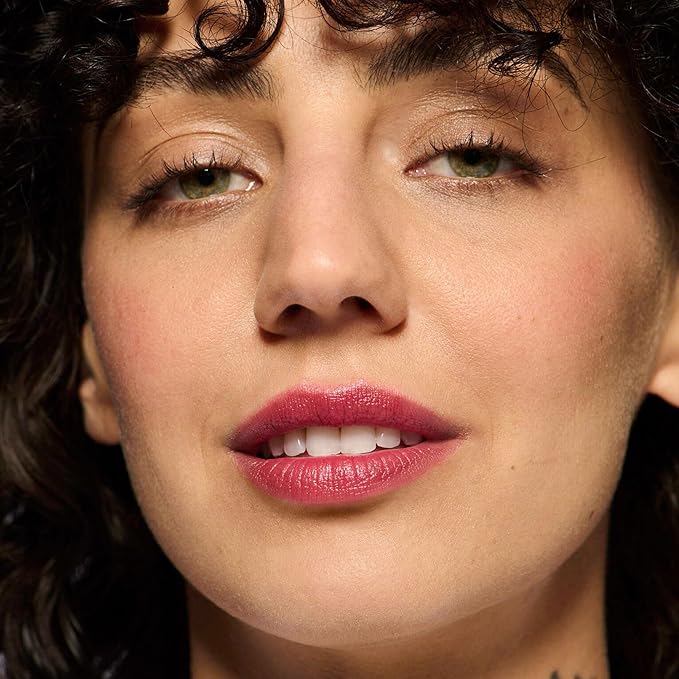 No Makeup Makeup Crème Classic Lipstick, Foolproof Sheer-to-Bold Formula Delivers Long-Lasting Hydration and Buildable Color, Lightweight Satin Finish, Made with Skin-Loving Ingredients, Plum 02