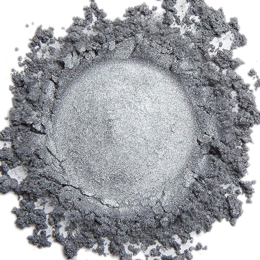 Demure Mineral Make Up (Sterling) Eye Shadow, Shimmer Eyeshadow, Loose Powder, Glitter Eyeshadow, Organic Makeup, Eye Makeup, Natural Makeup, Organic Eyeshadow, Natural Eyeshadow, Professional Makeup