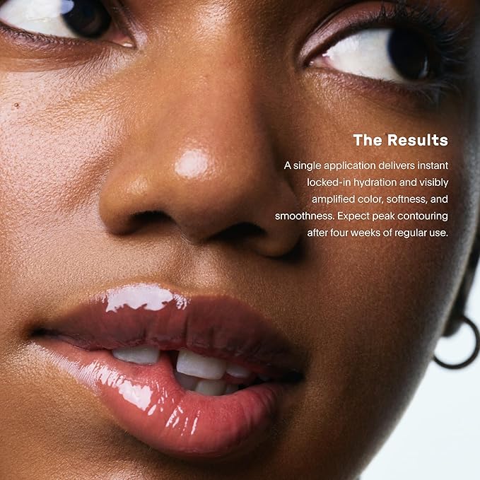 U Beauty The PLASMA Tinted Lip Compound - Anti-Aging & Anti-Wrinkle Lip Gloss, Hyaluronic Acid, Shea Butter & Peptides for Hydration & Plumping, Rose - 15 mL