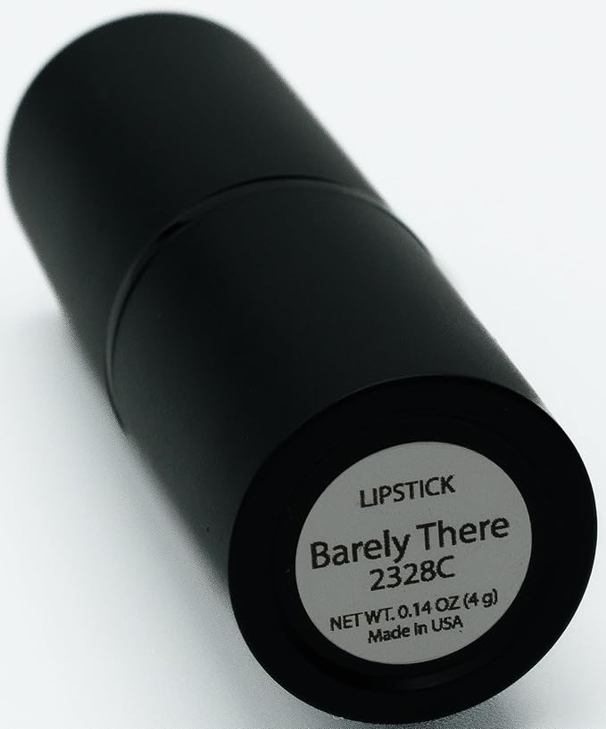 Barely There Medium Peach Pink Nude Creamy Pearl Lipstick Color Moisturizing Paraben Free, No Animal Testing & Cruelty Free Lip Makeup Color