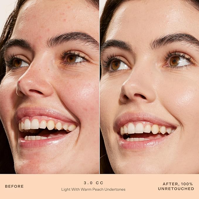 Tower 28 Beauty Swipe Serum Concealer - Hydrating Buildable Medium-Coverage Concealer with Skincare Benefits for Sensitive Skin - Shade 3.0 CC, Fair with Warm Undertones, 0.22 Fl Oz