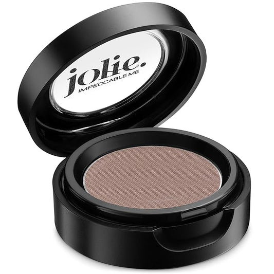Jolie Cosmetics Powder Pressed Matte Eyeshadows - Cruelty Free, Vegan, Single Pan Eyeshadow 1.48g Base Neutrals (Back to Earth)