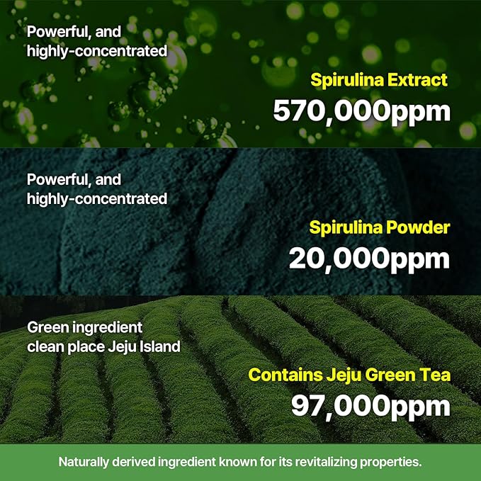 Spirulina Clay Mask – Pore Cleansing Visualizate Mud Mask K Beauty Body Mud 120g