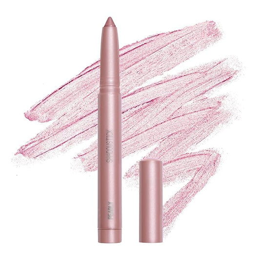 about-face Shadowstick – Long-Wear Cream Eyeshadow Stick – Matte & Pearly Finishes – Vegan, Cruelty-Free, Clean Beauty – 0.049 oz (Baroque- Pearly Pink Ice)