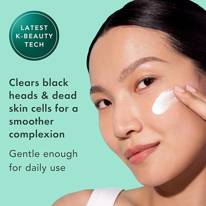 Rael Miracle Clear Face Wash – Gentle Exfoliating Cleanser with Succinic Acid & Minerals, Hydrating Formula for Daily Use, Ideal for Acne-Prone, Dry, Sensitive & Oily Skin, Vegan (5 fl oz)