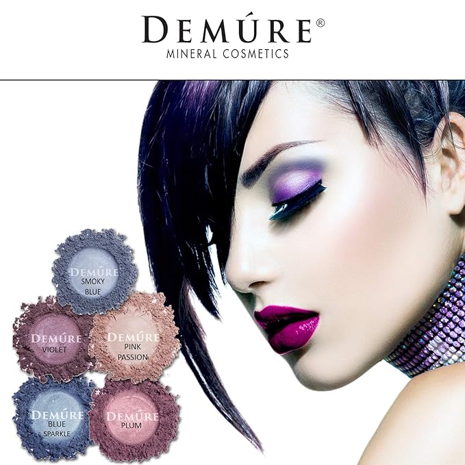 Demure Mineral Make Up (Pink Passion) Eye Shadow, Shimmer Eyeshadow, Loose Powder, Glitter Eyeshadow, Eye Makeup, Natural Makeup, Natural Eyeshadow, Professional Makeup