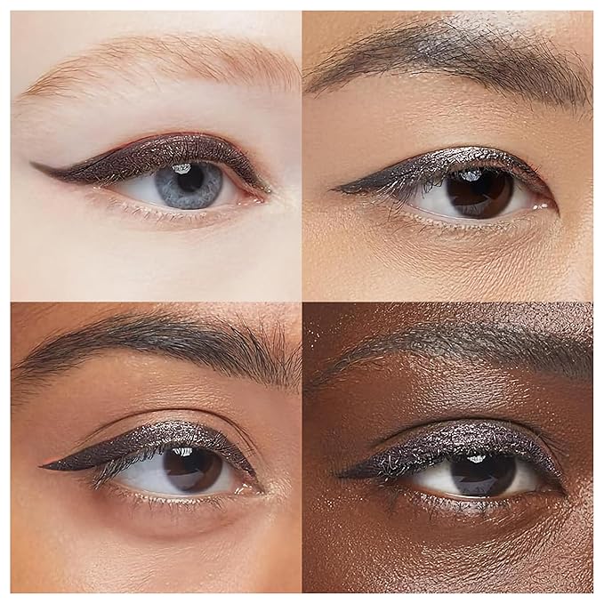 EPILYNX Waterproof Eyeliner - Smudge-Proof Liquid Eyeliner Pen with Precision Tip for Smooth, Long-Lasting Application - Vegan, Hypoallergenic & Gluten-Free Eye Liner - 2mL Brown