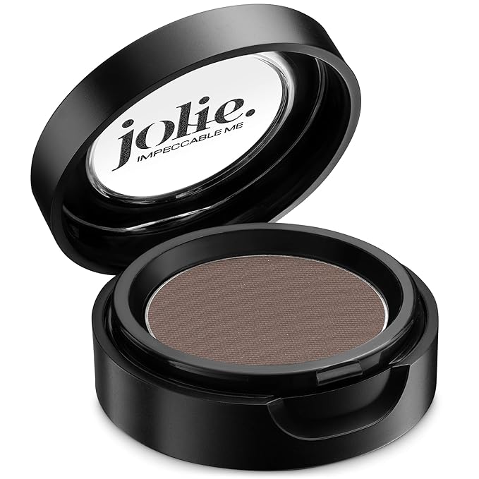 Jolie Cosmetics Powder Pressed Matte Eyeshadows - Cruelty Free, Vegan, Single Pan Eyeshadow 1.48g Base Neutrals (Tender Taupe)