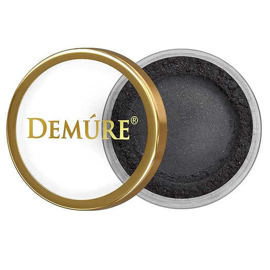Demure Mineral Make Up (Black Liner) Eye Shadow, Matte Eyeshadow, Loose Powder, Eye Makeup, Professional Makeup