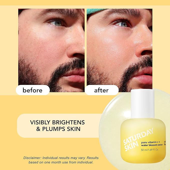 Vitamin C Serum For Face From Yuzu - Brightening Formula With Hyaluronic Acid 7 Peptide Mix And Niacinamide, Deeply Hydrate, Improve Uneven Skin Texture, Vegan, Korean Skin Care (50 ml)