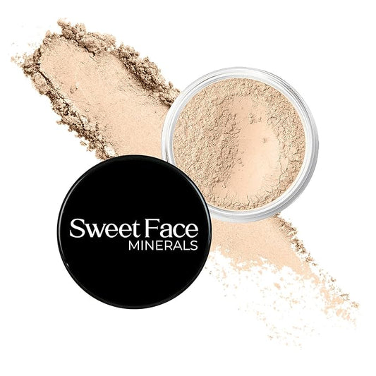 Fair Shade 1 Foundation (5g Sample Size Jar) Matte Mineral Makeup Loose Powder Foundation – Full Coverage, Natural Finish, Noncomedogenic, SPF 30