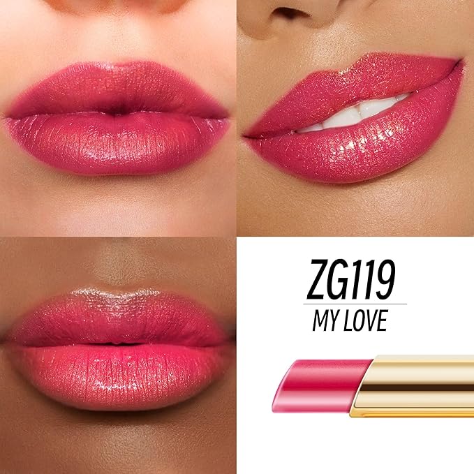 Berry Red Lipstick Moisturizing for Women Shimmer Tinted Lip Balm Cranberry Hydrate Nourish Lip Gloss Cruelty Free Lip Makeup, ZG119 My Love