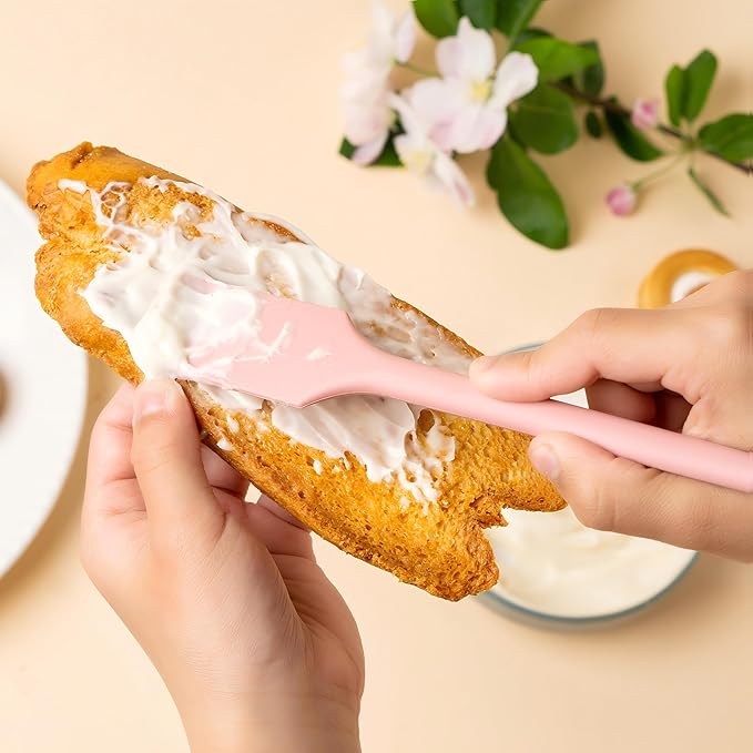 Four piece mini cosmetic scraper set, silicone scraper set, mini scraper as a can spatula, can be used for food bottles, small lotion bottles and other containers