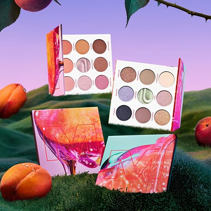 Morphe Forbidden Honey Artistry Palette - Foil-Effect Eyeshadow Palette with Matte, Shimmer & Foil Finishes - Pink & Brown Eyeshadow with Luminous Payoff (0.35 oz)