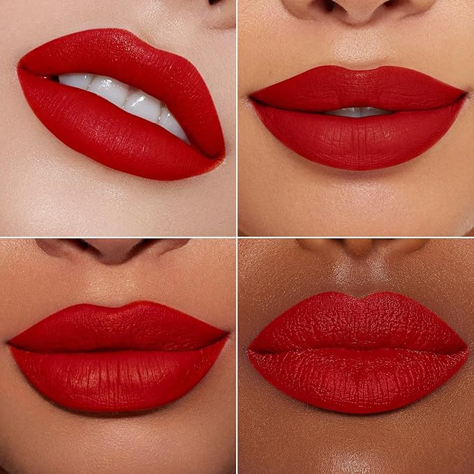 MAKI YIKA Red Lipstick for Women Color Stay Long Lasting Lipsticks, No Smudge Matte Liquid Lipstick Transferproof Cruelty-Free Lip Color |Ruby Red