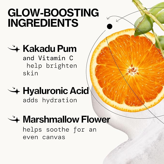 Pacifica Dreamlit Illuminating Foaming Primer with Vitamin C & Hyaluronic Acid – Hydrating Brightening Face Makeup Base for Glowing, Long-Lasting Foundation Wear – 1 fl oz Clean Beauty Vegan Formula