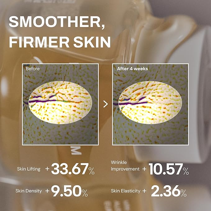 Whamisa Organic Cactus Magic Serum, Anti-Wrinkle & Brightening, Rejuvenation, Strengthen Skin Barrier, Probiotics, Hydrating, Facial Ampoule, Pore Refining (32ml)