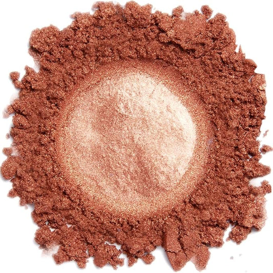 Demure Mineral Make Up Eye Shadow, Shimmer Eyeshadow, Loose Powder, Glitter Eyeshadow, Organic Makeup, Eye Makeup, Natural Makeup, Organic Eyeshadow, Natural Eyeshadow, Professional Makeup (Sienna)