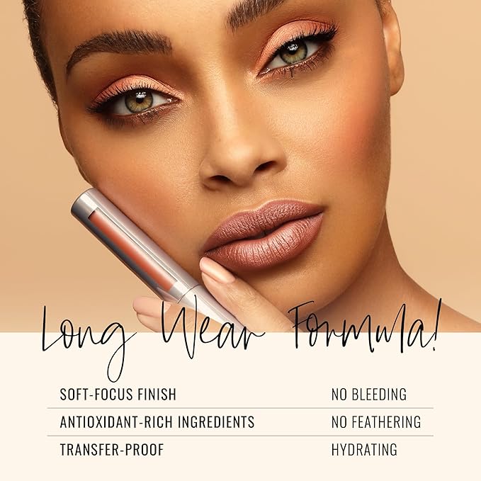 Runway Rogue Silk Glam Liquid Lipstick, Long Wear Frosted Pomegranate Lipstick, ‘Cocktail Hour’