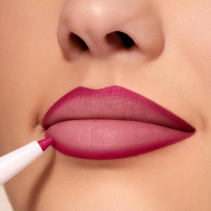 Pupa Milano Vamp! Creamy Duo, 008 Vintage Rose, 1 Pc - 2 in 1 Lipstick and Lip Pencil - Long Lasting - Lightweight - No-Transfer - Smooth Texture - Highly Pigmented