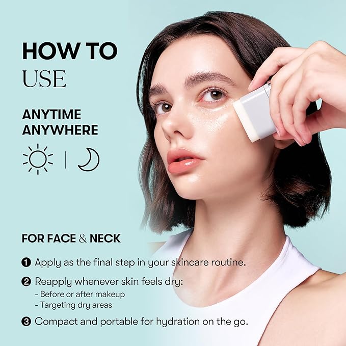 VT COSMETICS PDRN Essence Stick Balm, PDRN Collagen Multi Wrinkle Stick, All-in-One Eye & Neck Treatment, Glow Makeup Base & Face Treatment Balm, Plumping, Fine Lines (0.33 oz.)