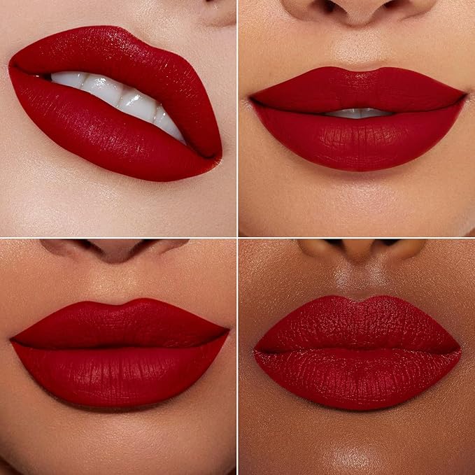MAKI YIKA Red Lipstick for Women Color Stay Long Lasting Lipsticks, No Smudge Matte Liquid Lipstick Transferproof Cruelty-Free Lip Color |MVP-RED