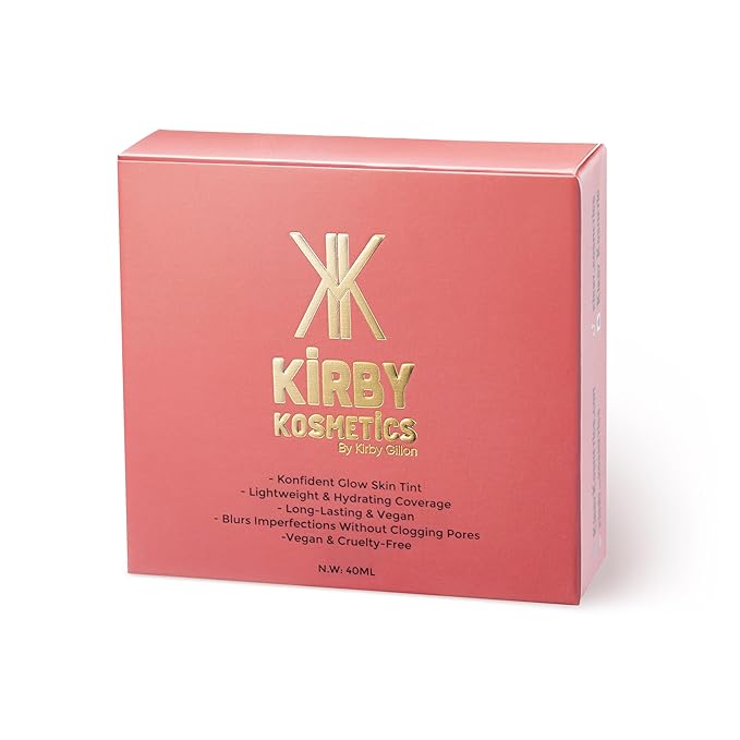 Konfident Glow Skin Tint – Ivory Inspiration Hydrating Oil-Free Glass-Skin Foundation, Buildable Light-to-Medium Coverage, 30 ml – Inclusive Clean Makeup for Radiant Confidence