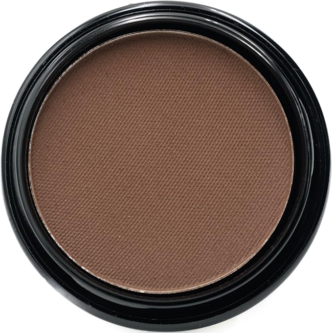 Espresso Coffee Chocolate Chestnut Cocoa Brown Matte Opaque Pressed Powder Single Vegan Eyeshadow; Talc, Paraben & Cruelty Free