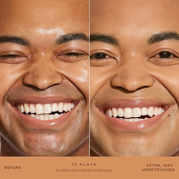 Tower 28 Beauty Swipe Serum Concealer - Hydrating Buildable Medium-Coverage Concealer with Skincare Benefits for Sensitive Skin - Shade 13 PLAYA, Tan with Warm Undertones, 0.22 Fl Oz