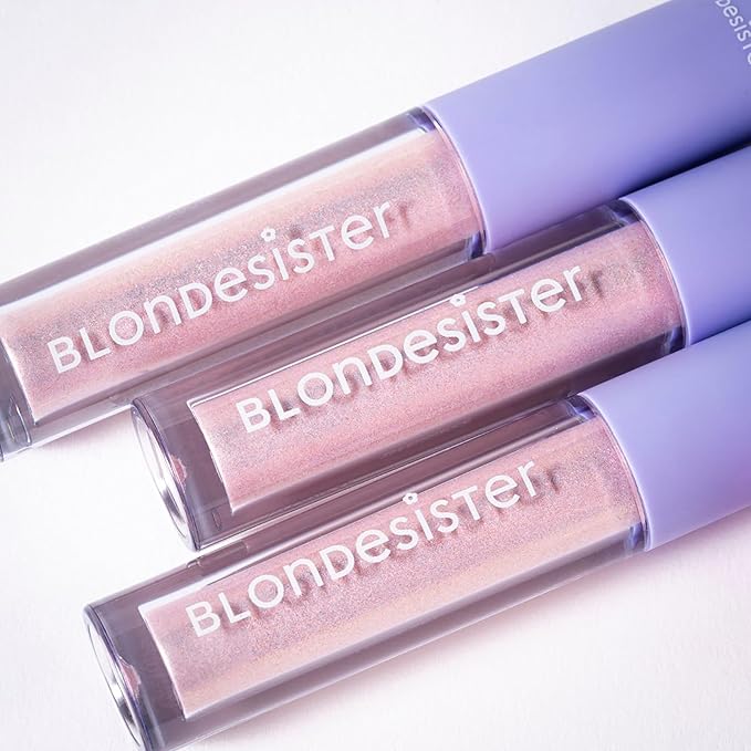 Gloweye Liquid Eyeshadow - Highly Pigmented Shimmer Eyeshadow - Intense Color Payoff and Long-Lasting Wear - 04 Rose Quartz - 0.084 oz