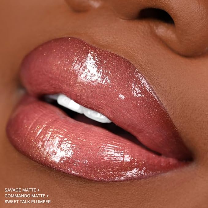 The Lip Bar - Nonstop Liquid Matte Lipstick, Commando (Peachy Nude) - High Pigment - One Swipe - Long Lasting - Jojoba Oil, Vitamin E - Vegan & Cruelty Free - Makeup & Cosmetics - .24 fl oz