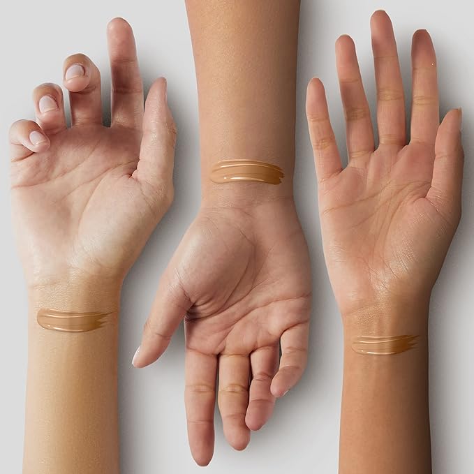 Milani Conceal + Perfect Liquid Foundation - Warm Sand (1 Fl. Oz.), Cruelty-Free, Water-Resistant, Full Coverage, Long-Lasting, 45 Shades