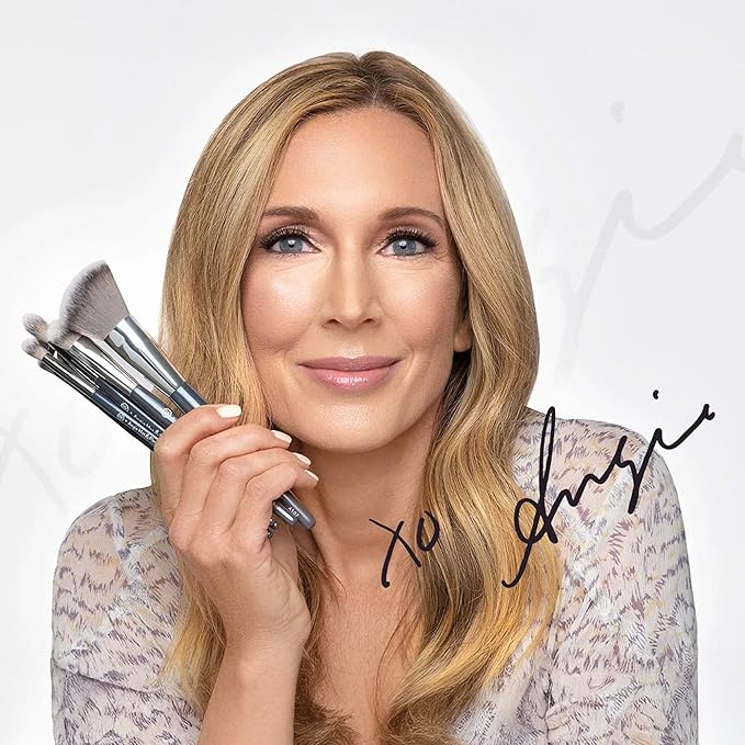 BK BEAUTY - ANGIE HOT & FLASHY A507 ANGLED BLUSH BRUSH – For Blush, Bronzer & Contour, Fluffy Angled Brush for Seamless, Streak-Free Finish