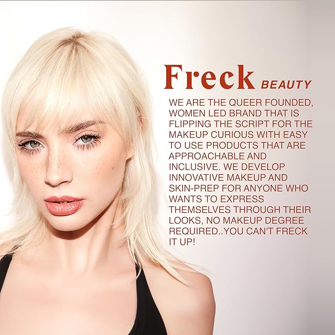 Freck Beauty, The Original Freckle Pen, XL – Natural-Looking, Buildable and Long-Lasting Faux Freckles with Clean, Vegan Formula, All Skin Tones, XL (Light/Medium)