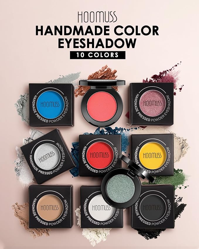 Single Yellow Eyeshadow Matte Handmade Pressed Eyeshadow Palette With No Creasing High Pigmented Long Lasting Yellow Eye Shadow (MangoYellow)