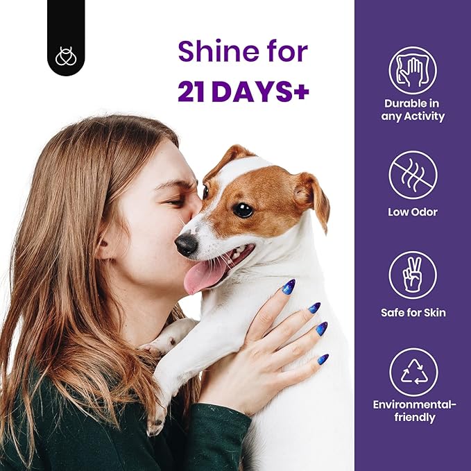 Beetles Color Changing Gel Nail Polish Kit, 6 Colors Pink Red Glitter Blue Purple Mood Temperature Change Nail Polish Gel Set Soak Off Nail Art Gel DIY Salon Manicure Gift